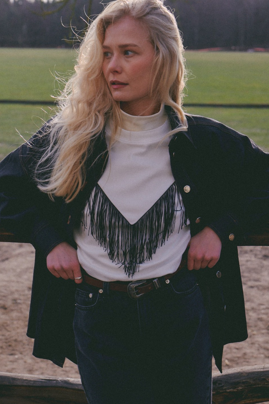 White Cowgirl Longsleeve