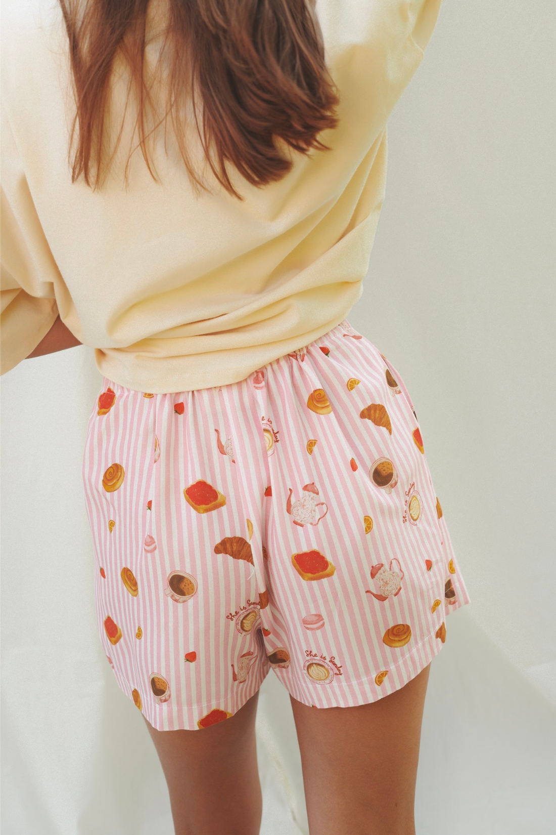 CIAO AMORE Cream T-shirt