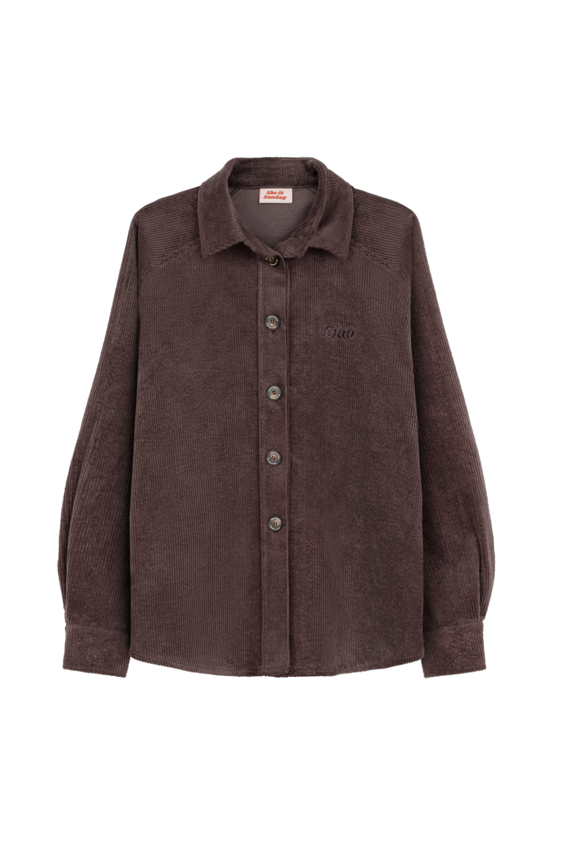 NORA CORDUROY JACKET BROWN