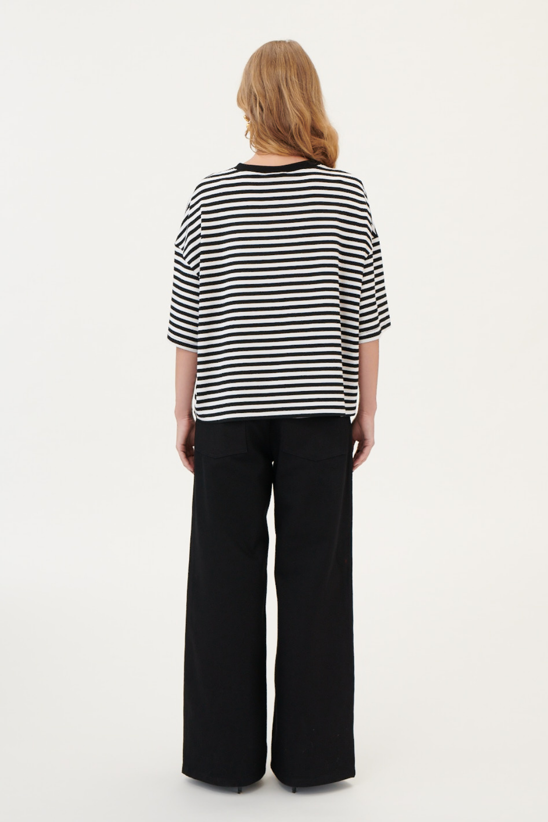 MAMI W STRIPED T-SHIRT