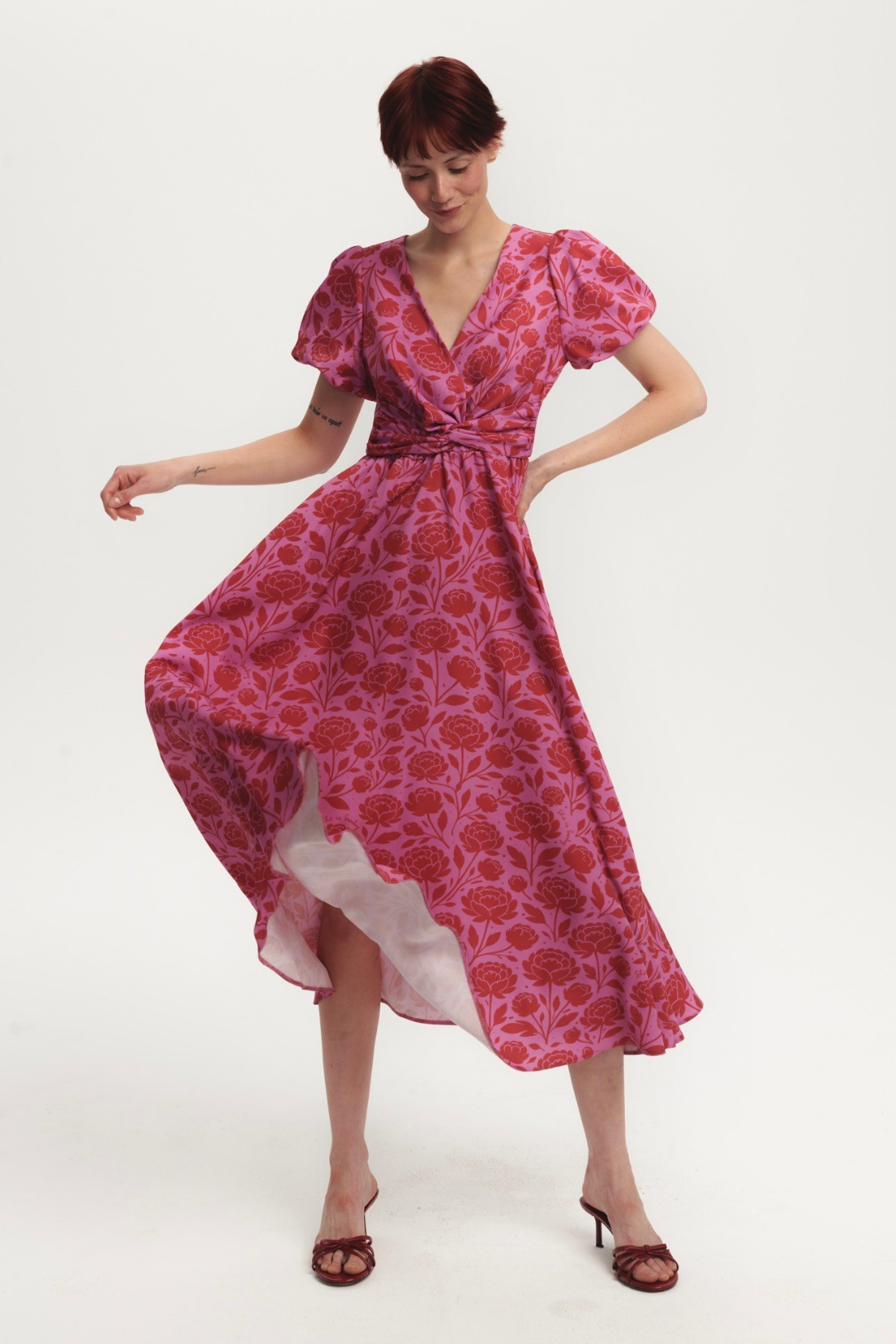 MARBELLA PEONY DRESS