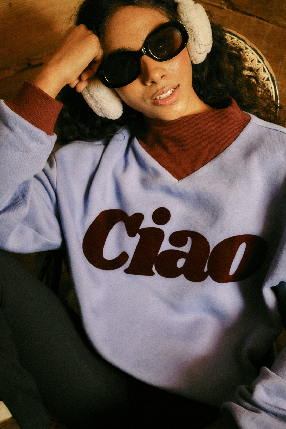 CORTINA BLUE SWEATSHIRT