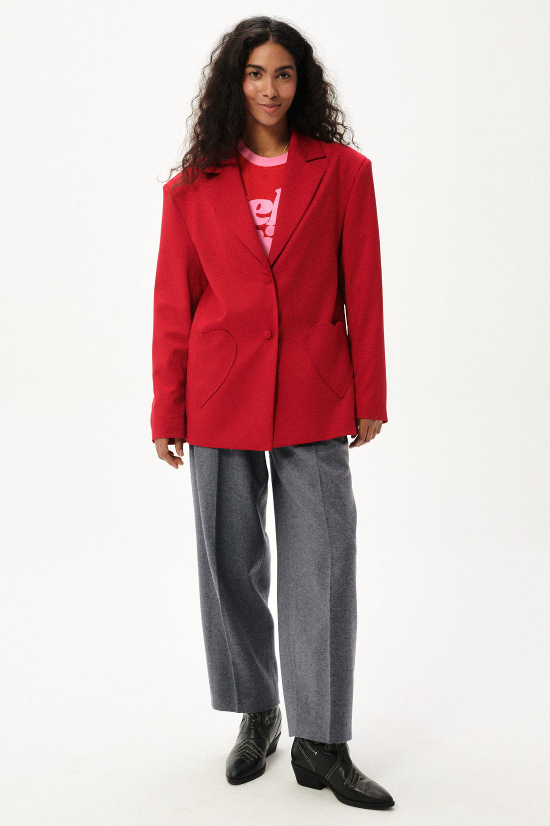 ADORE RED BLAZER