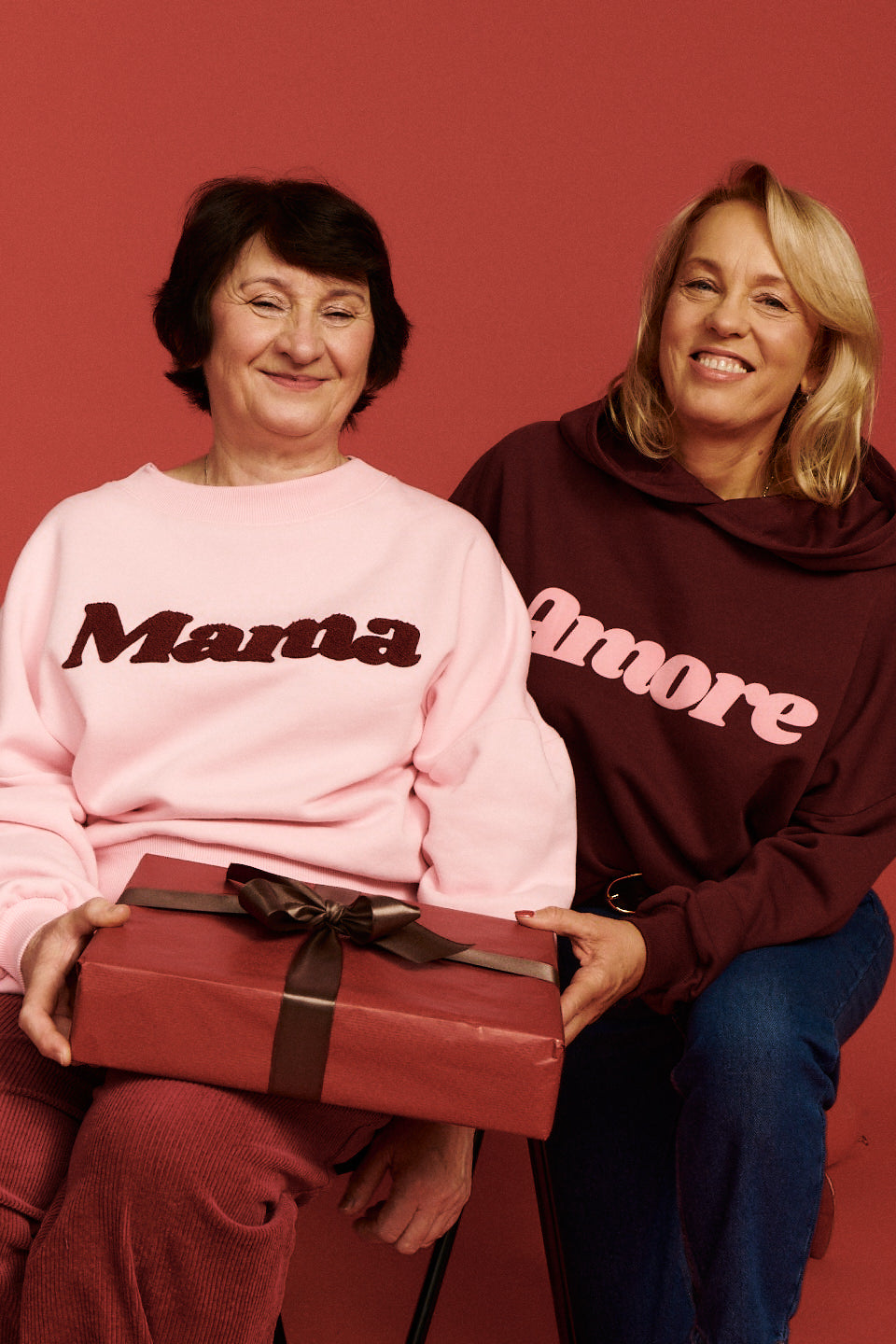 BLUZA MAMA RÓŻOWA