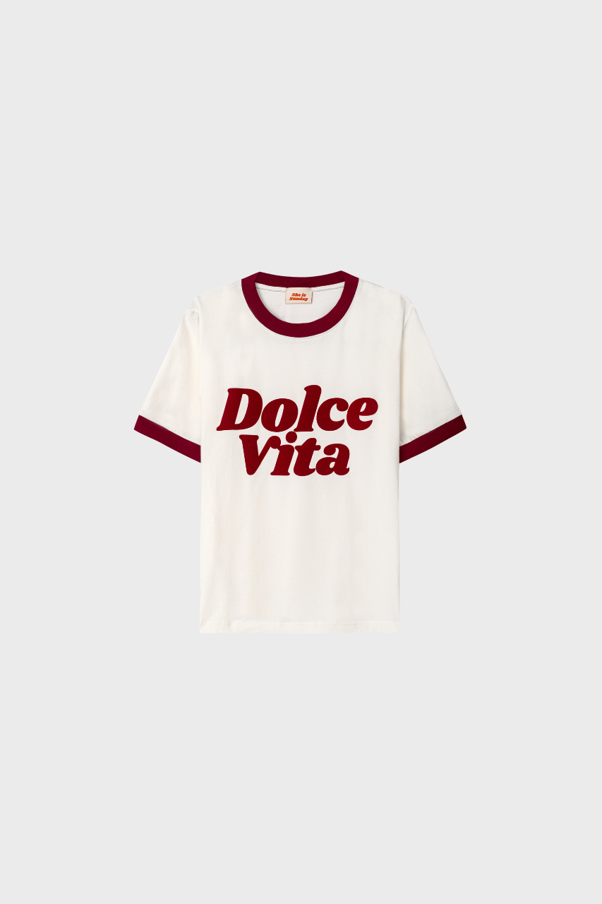T-SHIRT SWEET LIFE WHITE