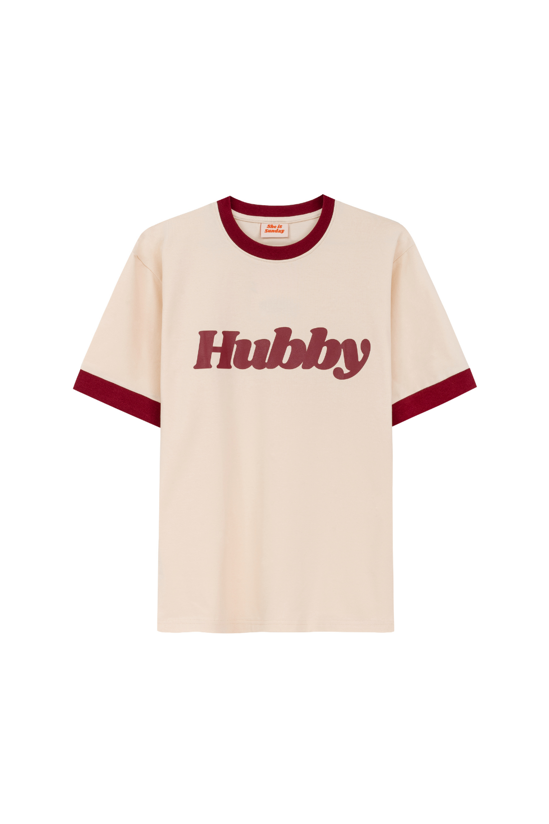 Husband Burgundy T-Shirt - Men