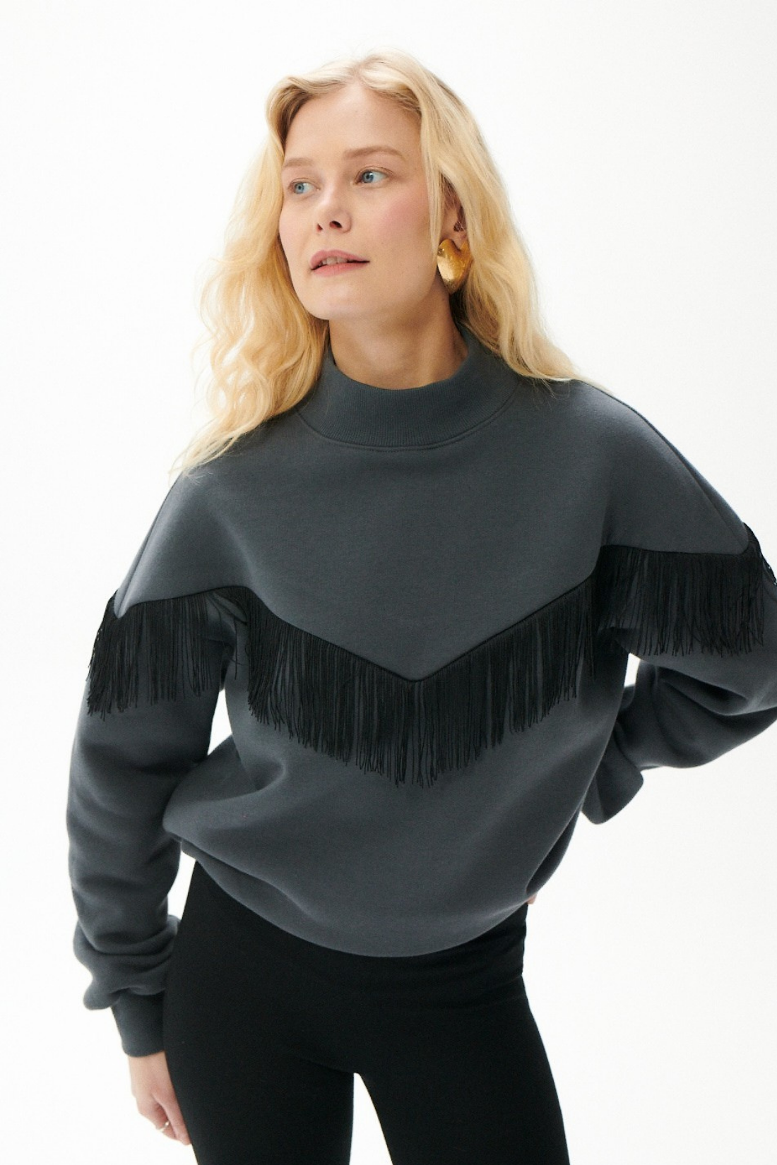 BLUZA VESPER SZARA