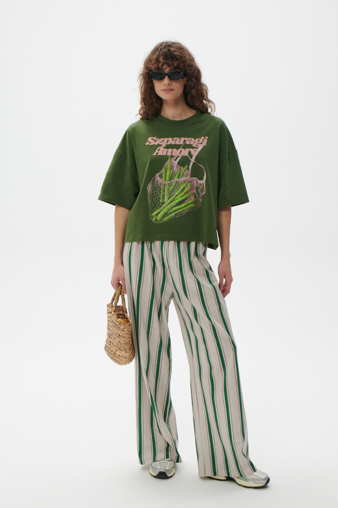 SPODNIE CALISTA W PASKI
