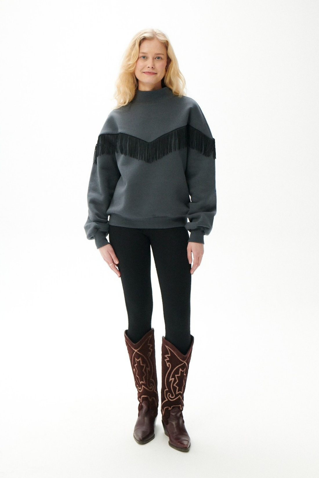 BLUZA VESPER SZARA