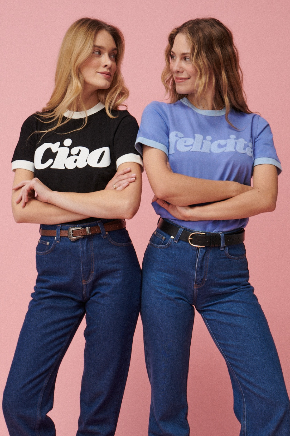 T-SHIRT HELLO BLACK