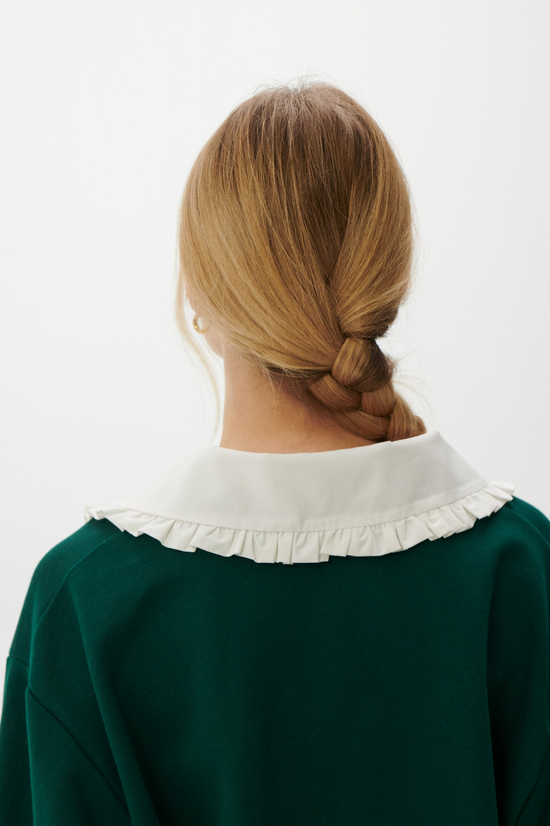 GRACE V-NECK CARDIGAN BOTTLE GREEN