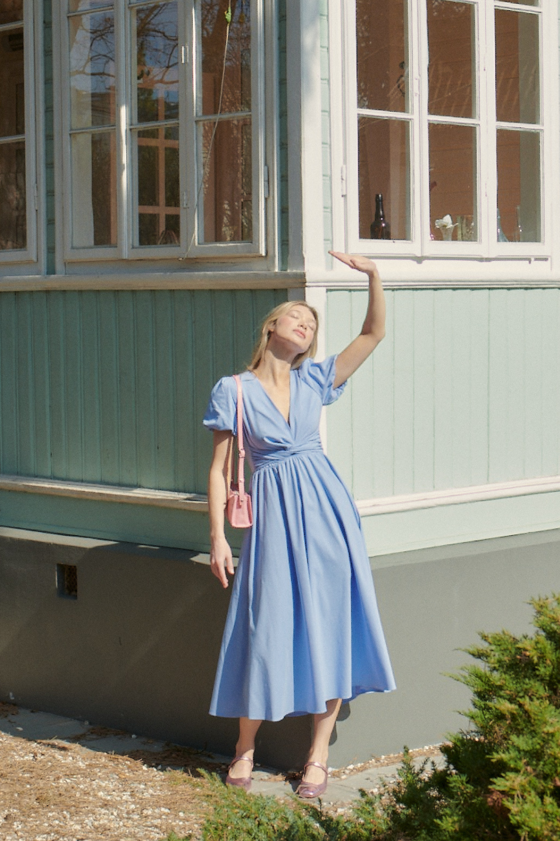 MARBELLA BLUE DRESS