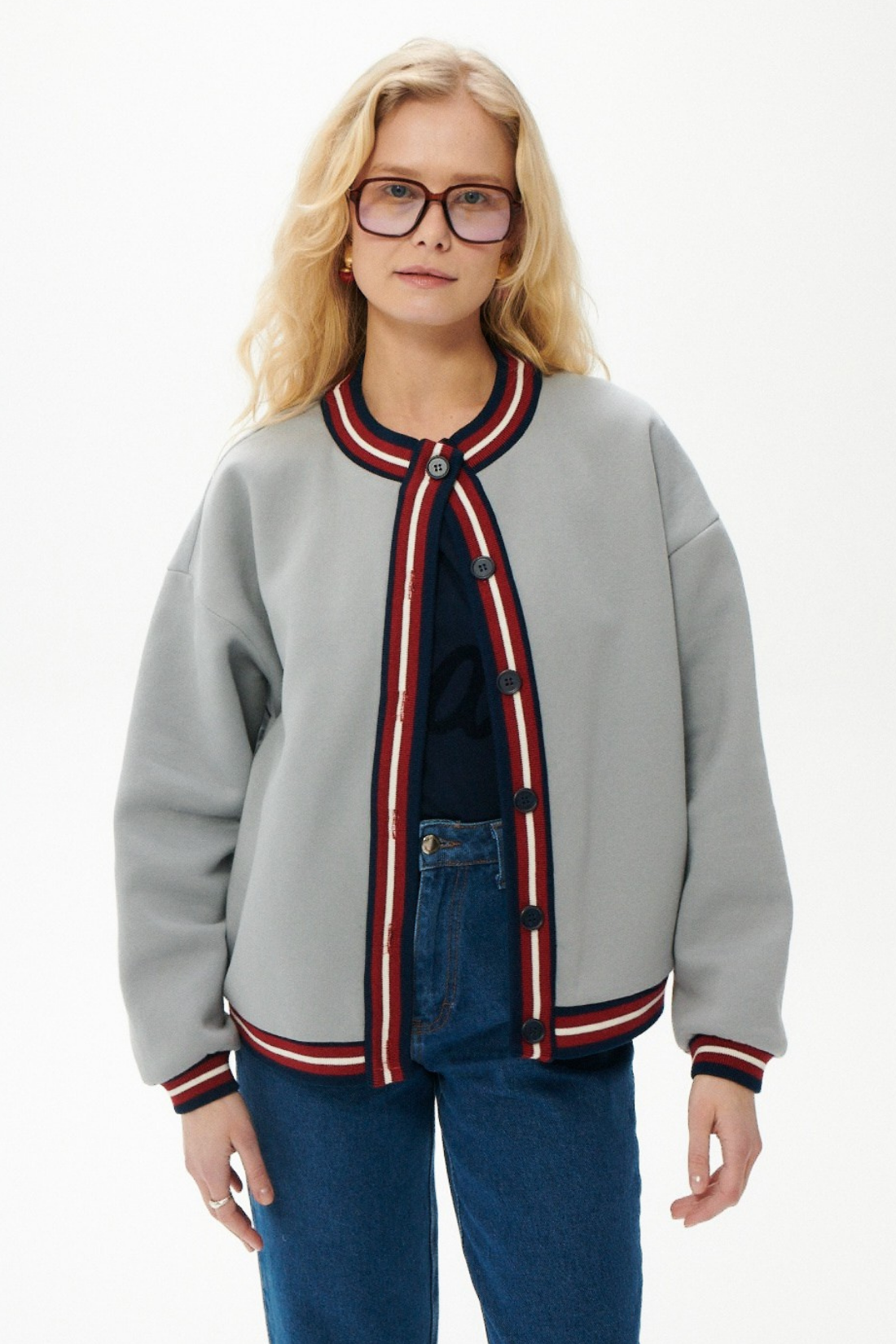 MOONLIGHT GRAY CARDIGAN