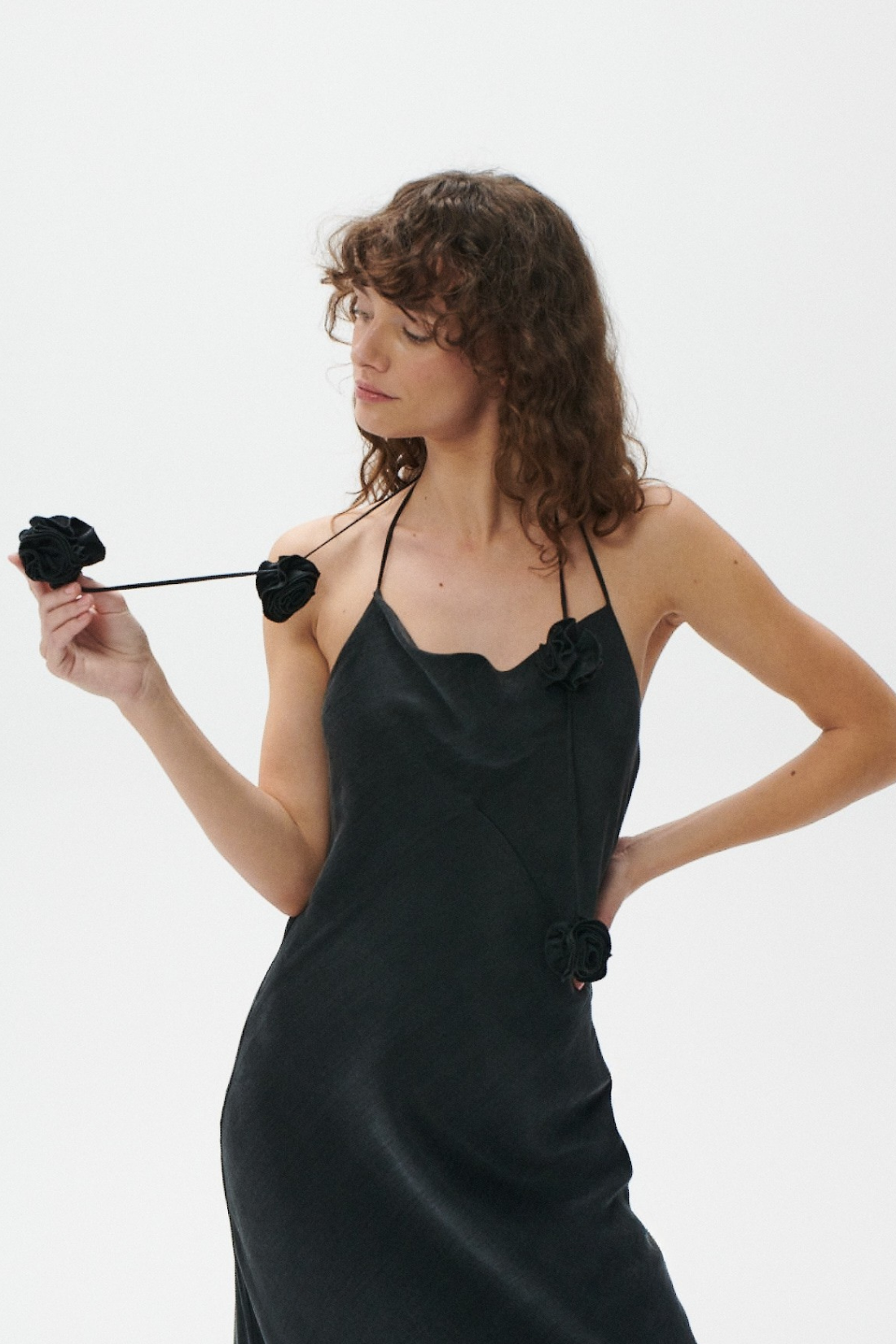 SAPHIRA BLACK DRESS