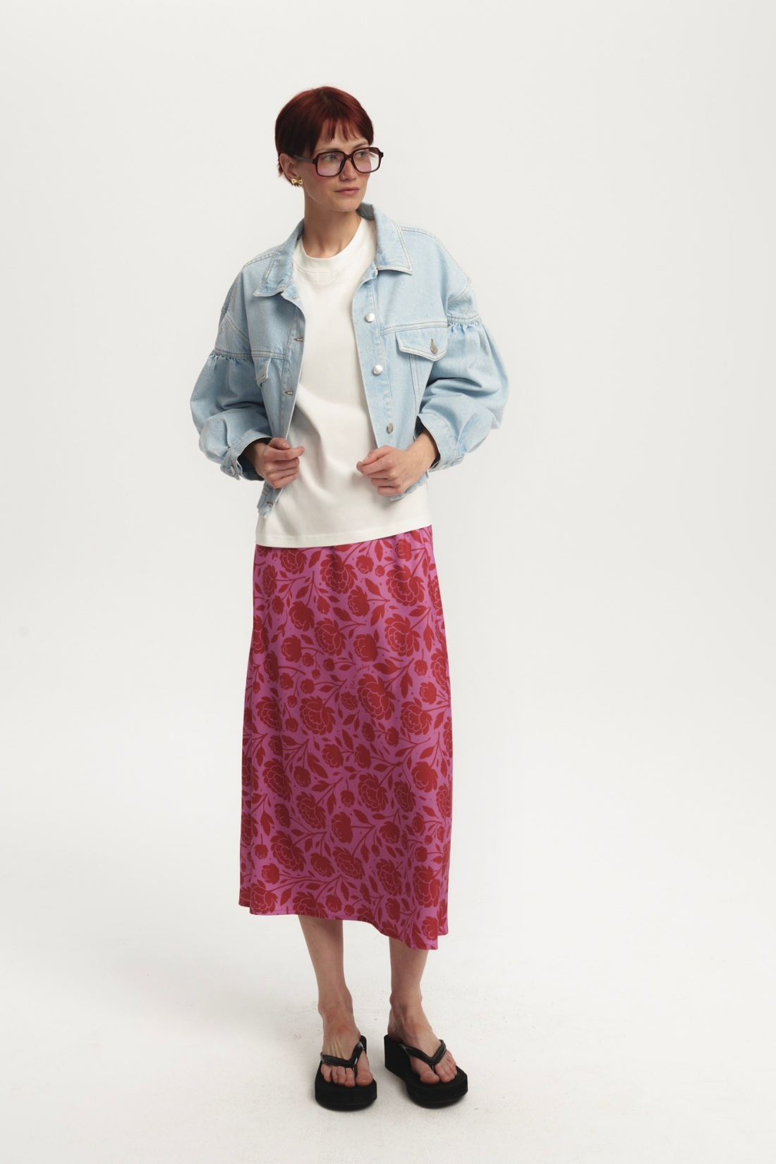 TUSCANY PEONY SKIRT