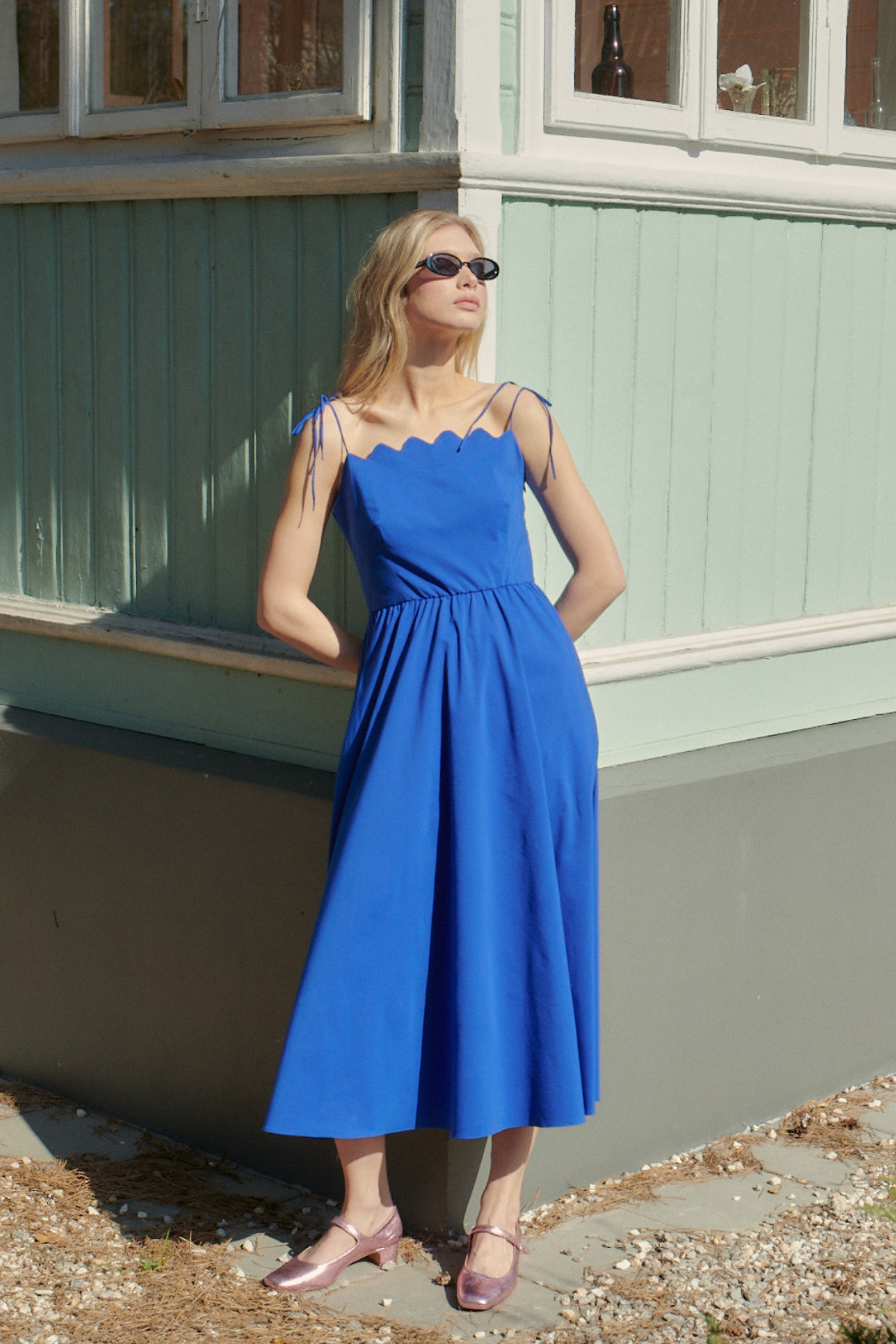 VALENCIA COBALT DRESS