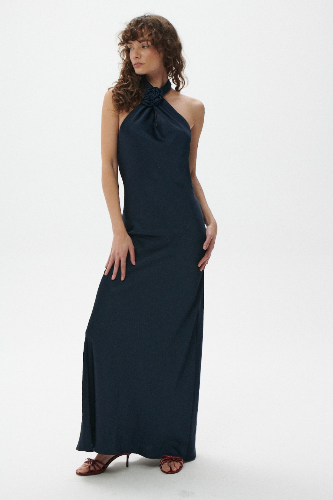 AURELIA DRESS DARK NAVY