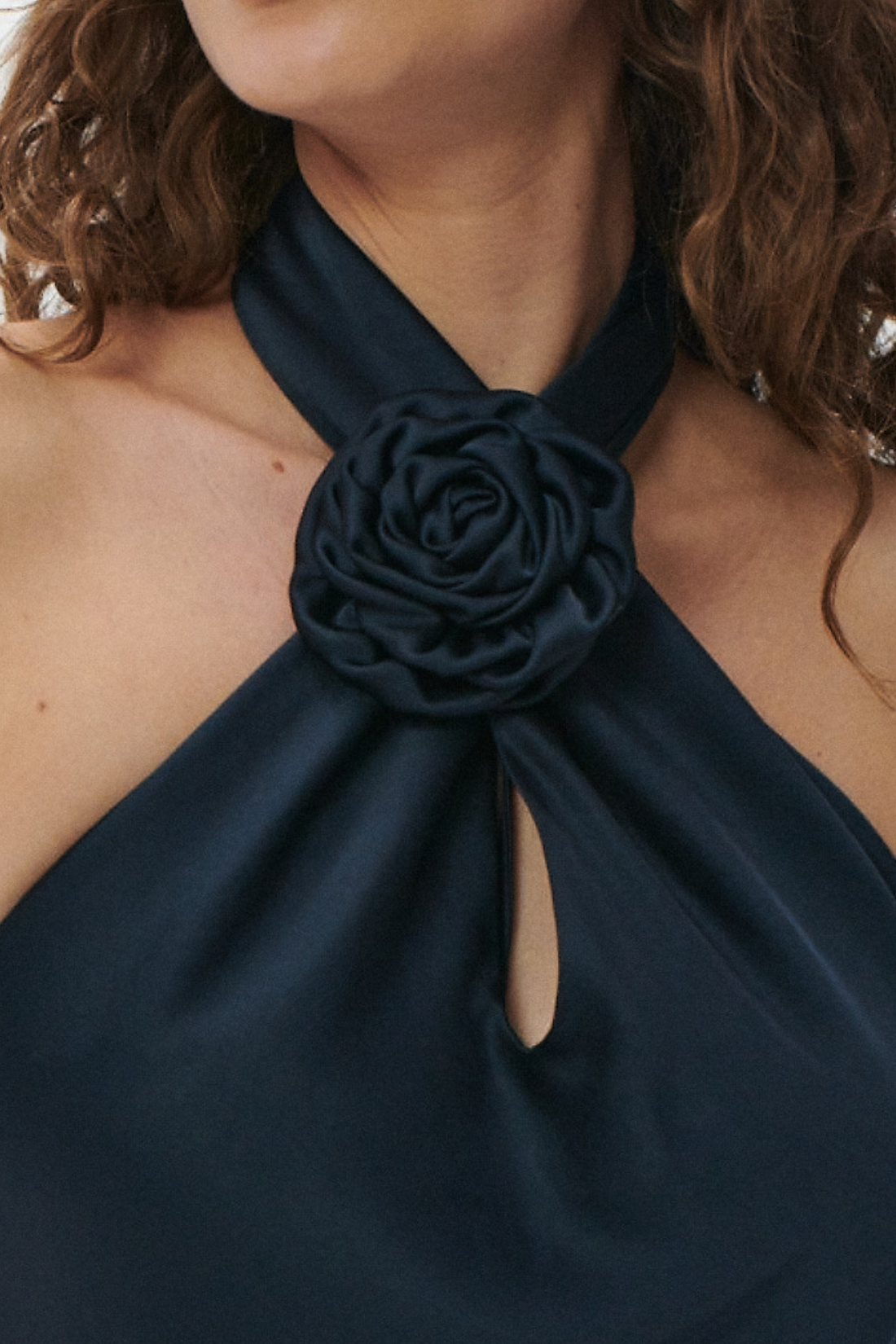 AURELIA DRESS DARK NAVY