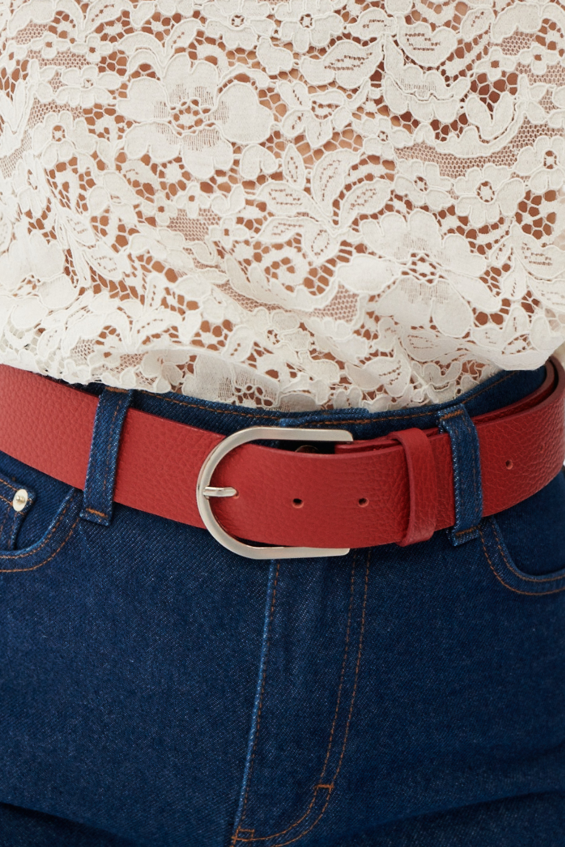 FARO Leather Belt