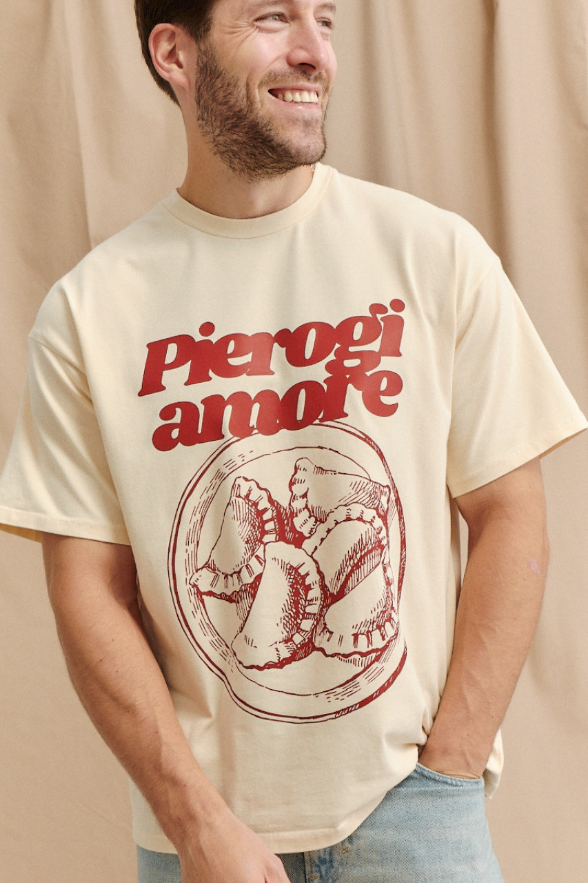 PIEROGI AMORE T-SHIRT - MEN