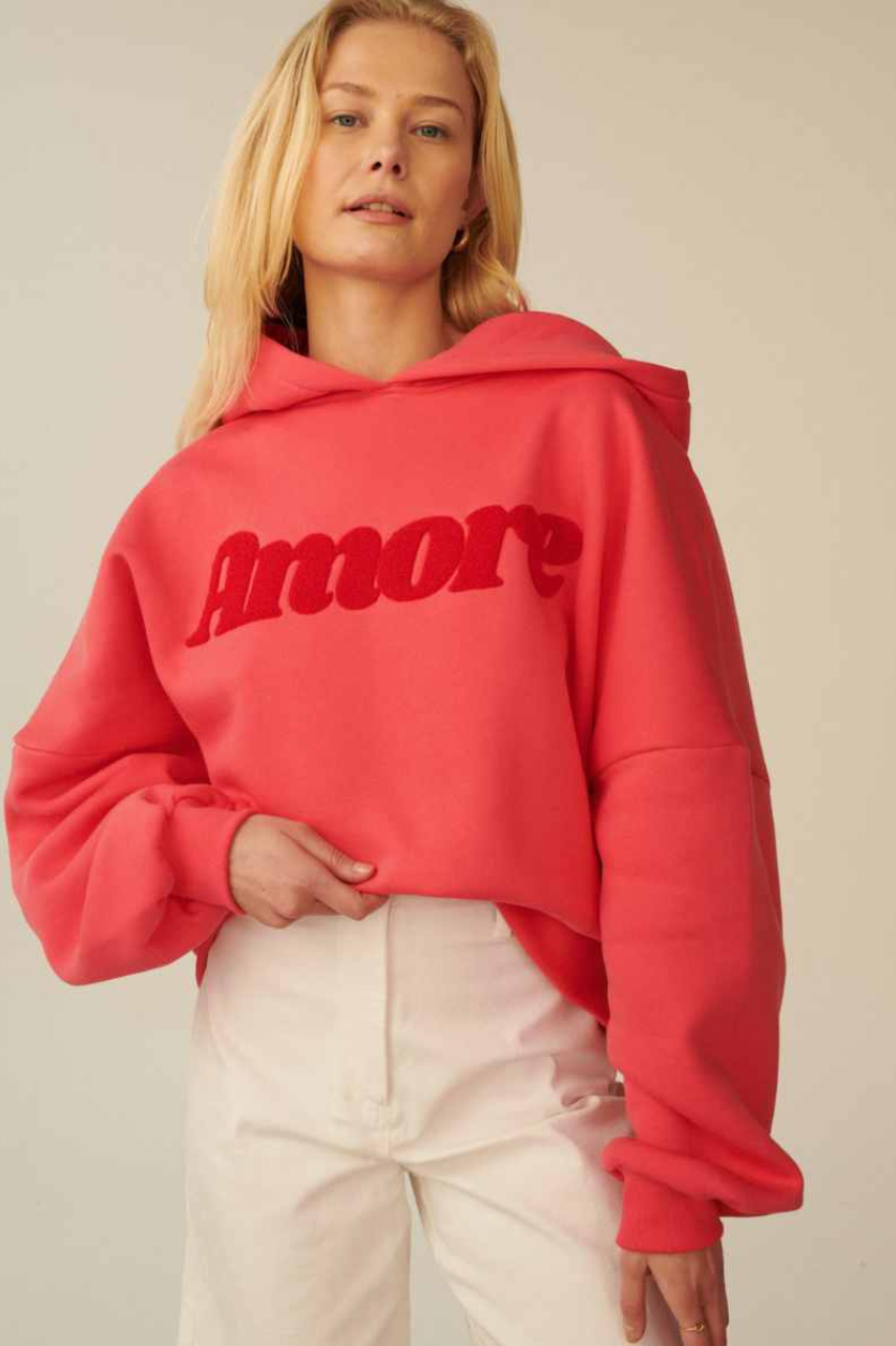 HOODIE LOVE RED