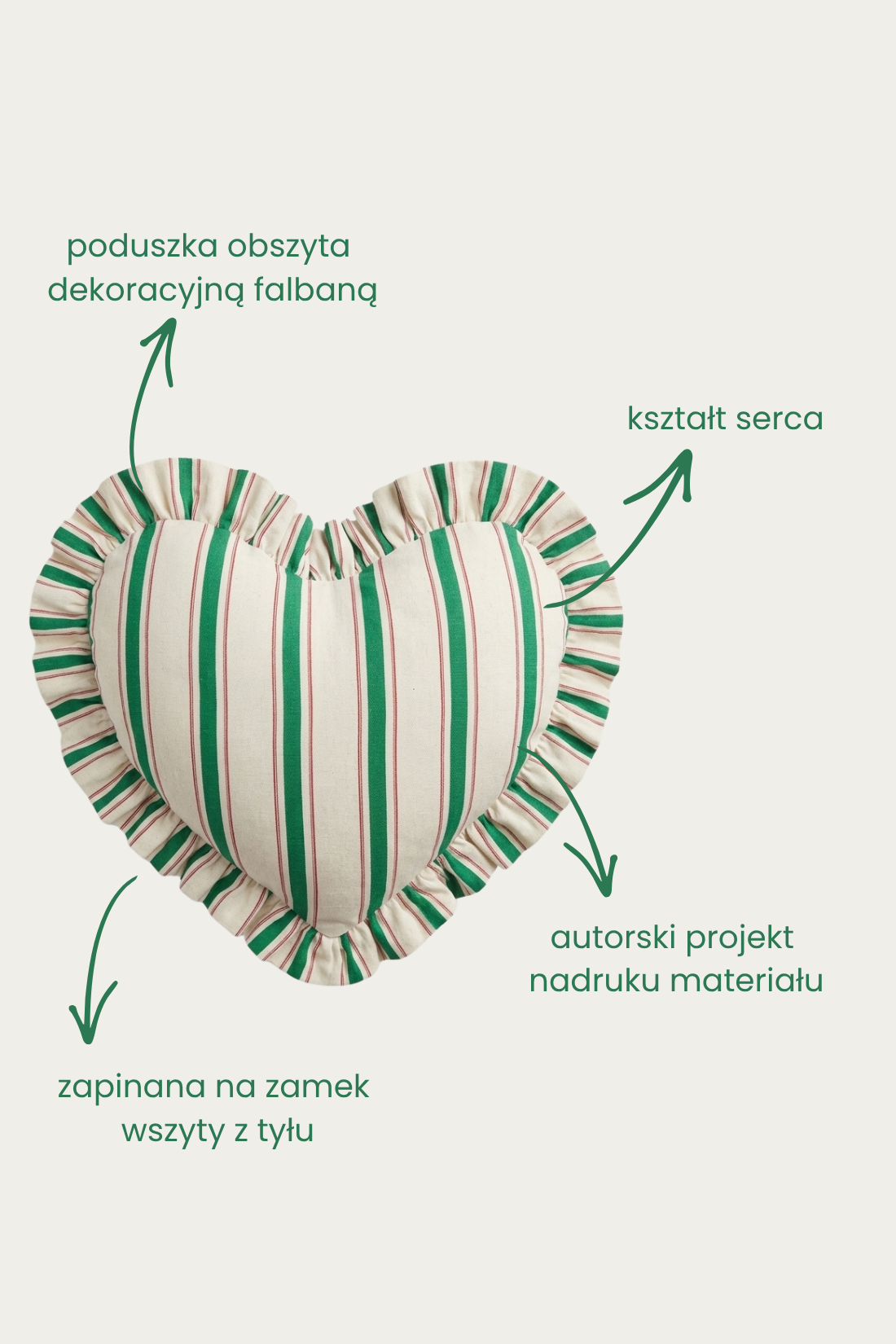 PODUSZKA CALISTA W PASKI
