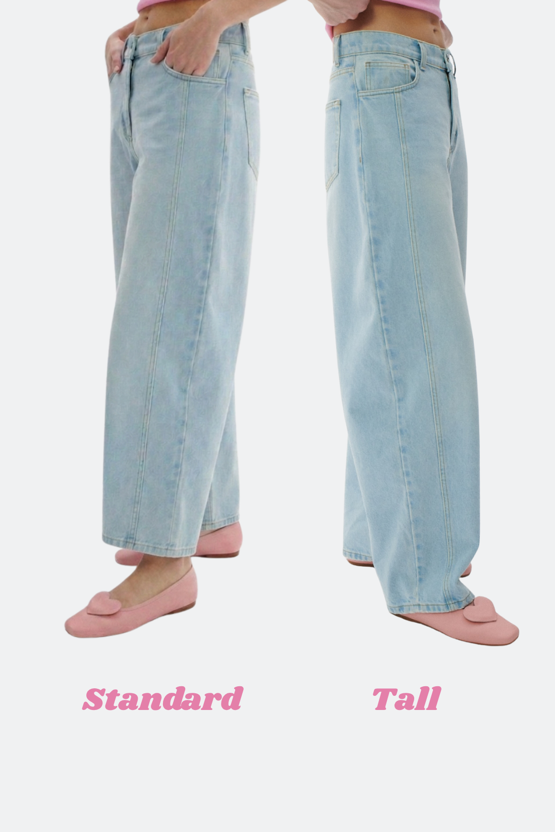 ELARA BARREL STANDARD JEANS LIGHT BLUE
