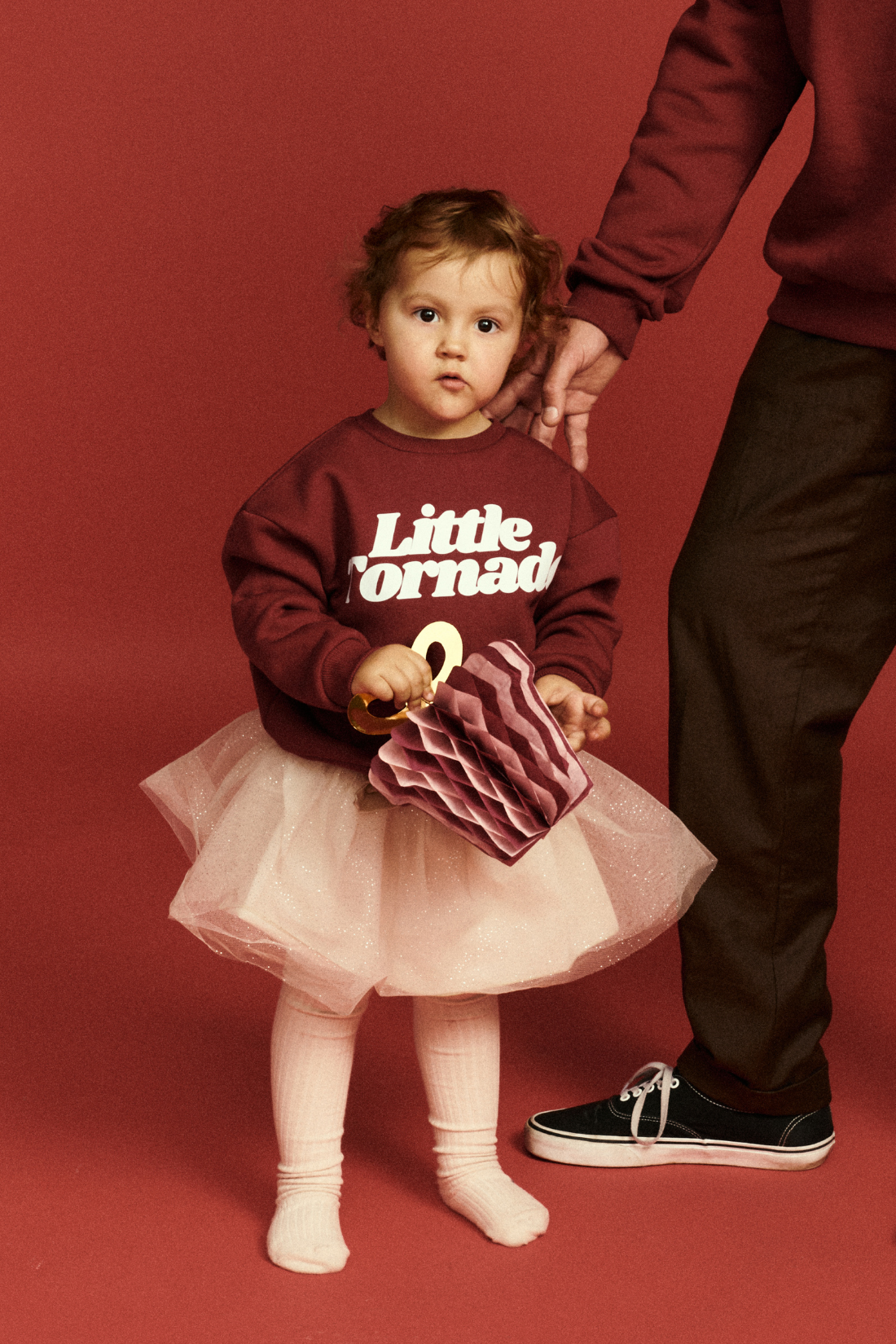 BLUZA MINI TORNADO BORDOWA