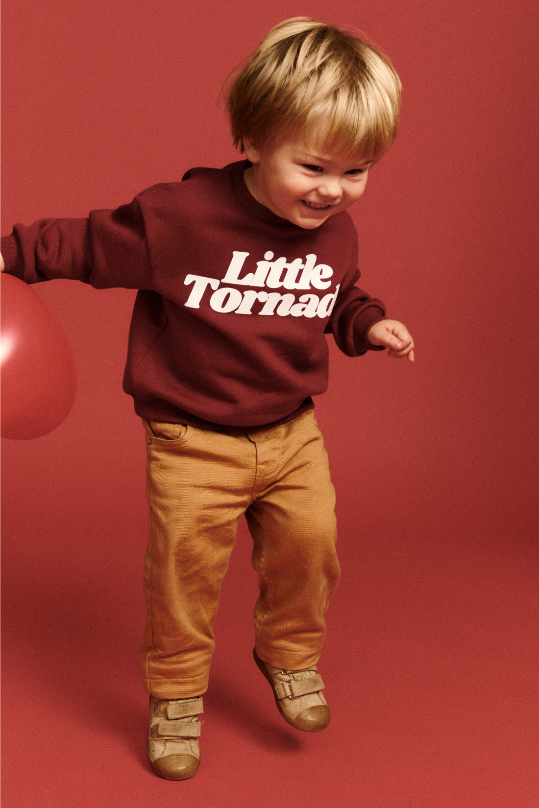 BLUZA MINI TORNADO BORDOWA