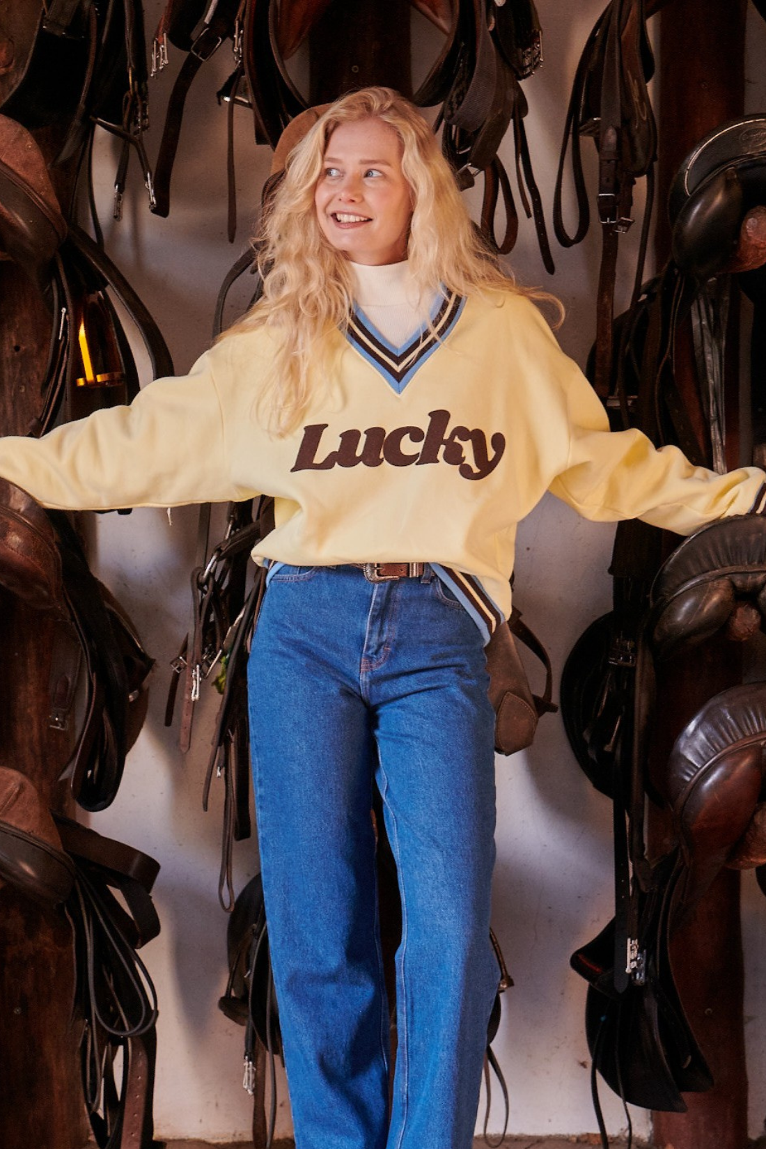 LUCKY BUTTER SWEATSHIRT