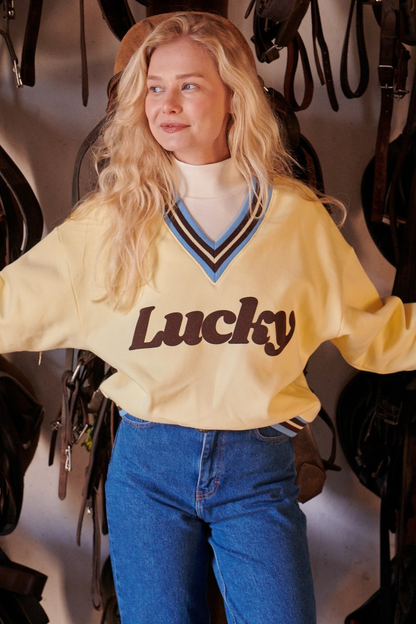 LUCKY BUTTER SWEATSHIRT