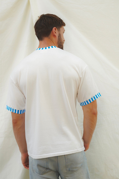 WHITE CRAB T-SHIRT - MEN