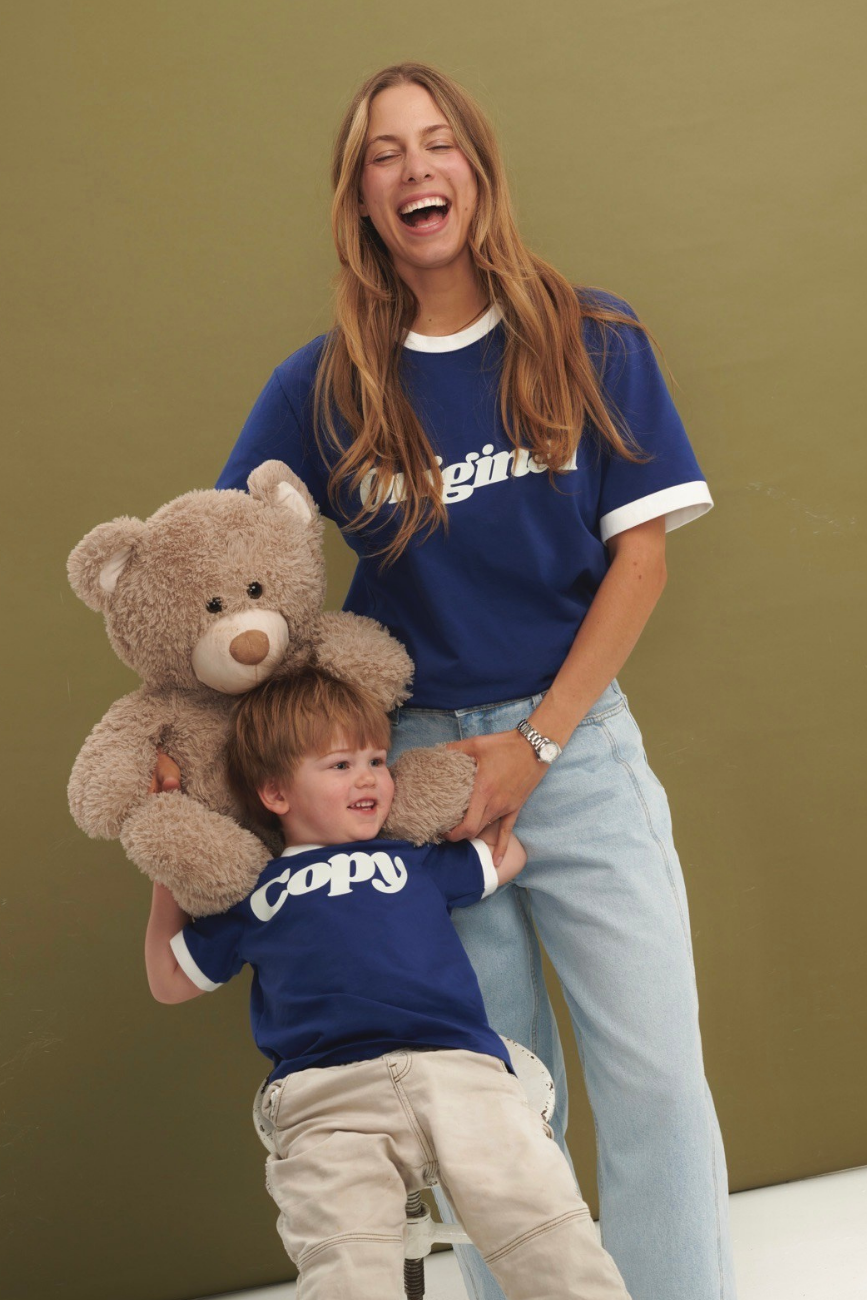 MINI BLUE BAMBINO T-SHIRT