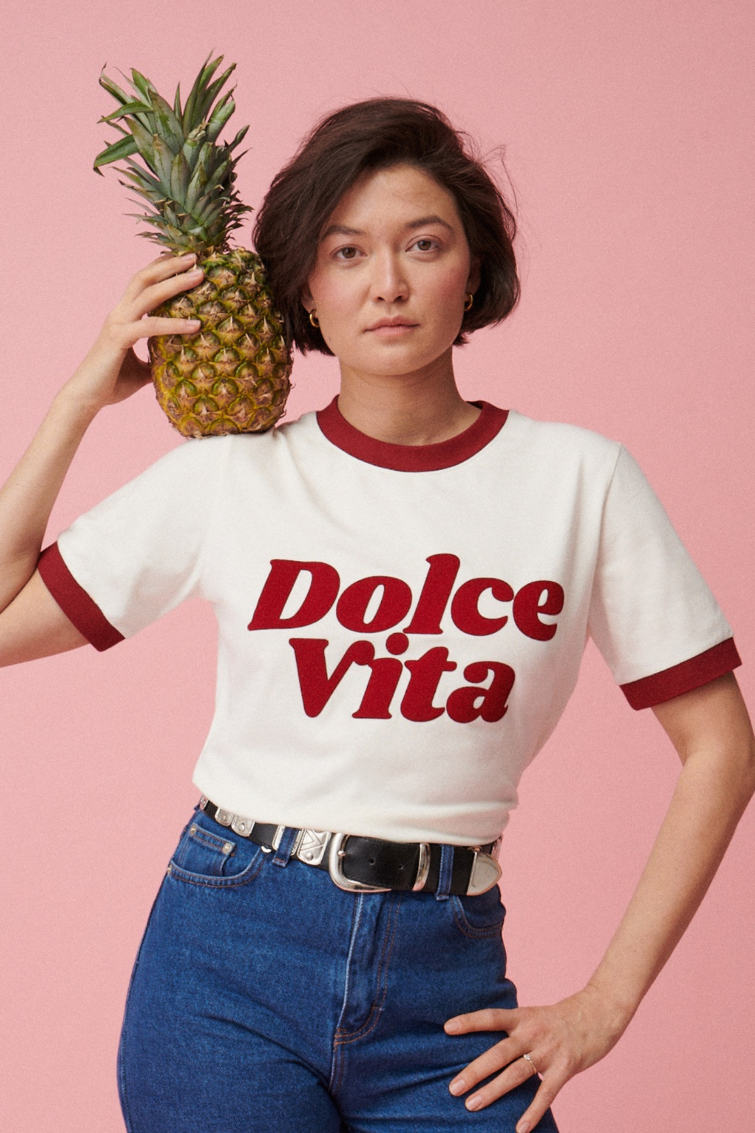 T-SHIRT SWEET LIFE WHITE