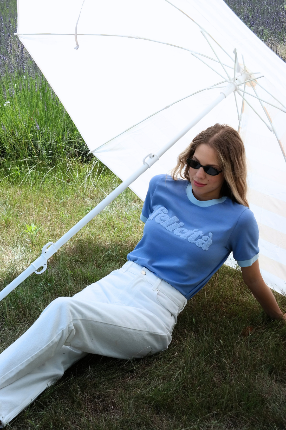 T-SHIRT HAPPINESS BLUE
