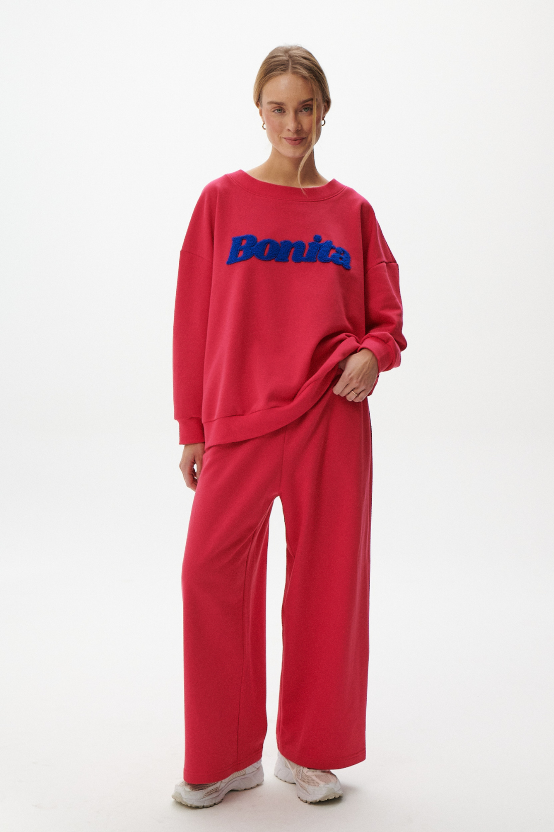 BONITA RASPBERRY SWEATSHIRT