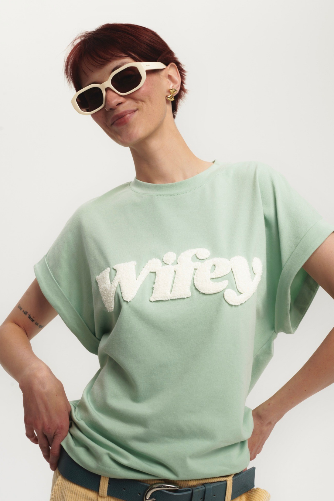 WIFEY PINK T-SHIRT