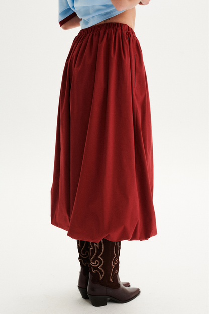BALLERINA SKIRT CAPPUCINA MAROON