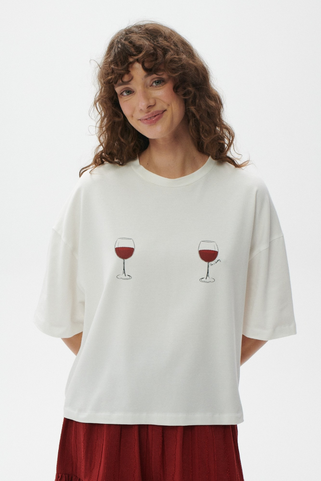 Dolce Vino Cream T-Shirt