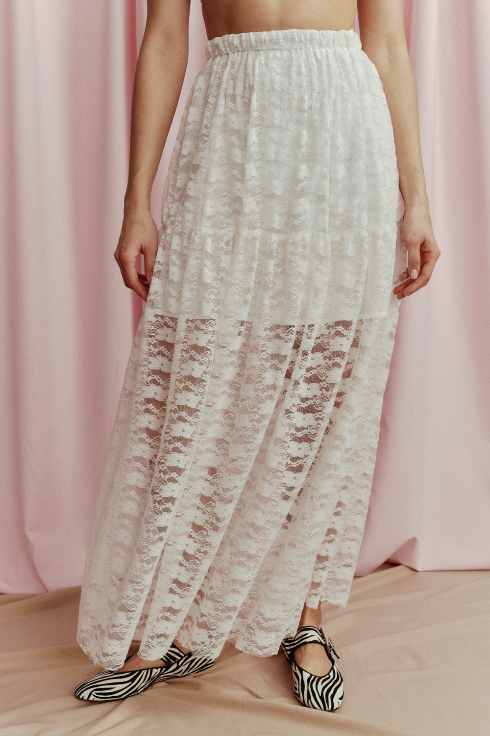 SKIRT SELVA LACE