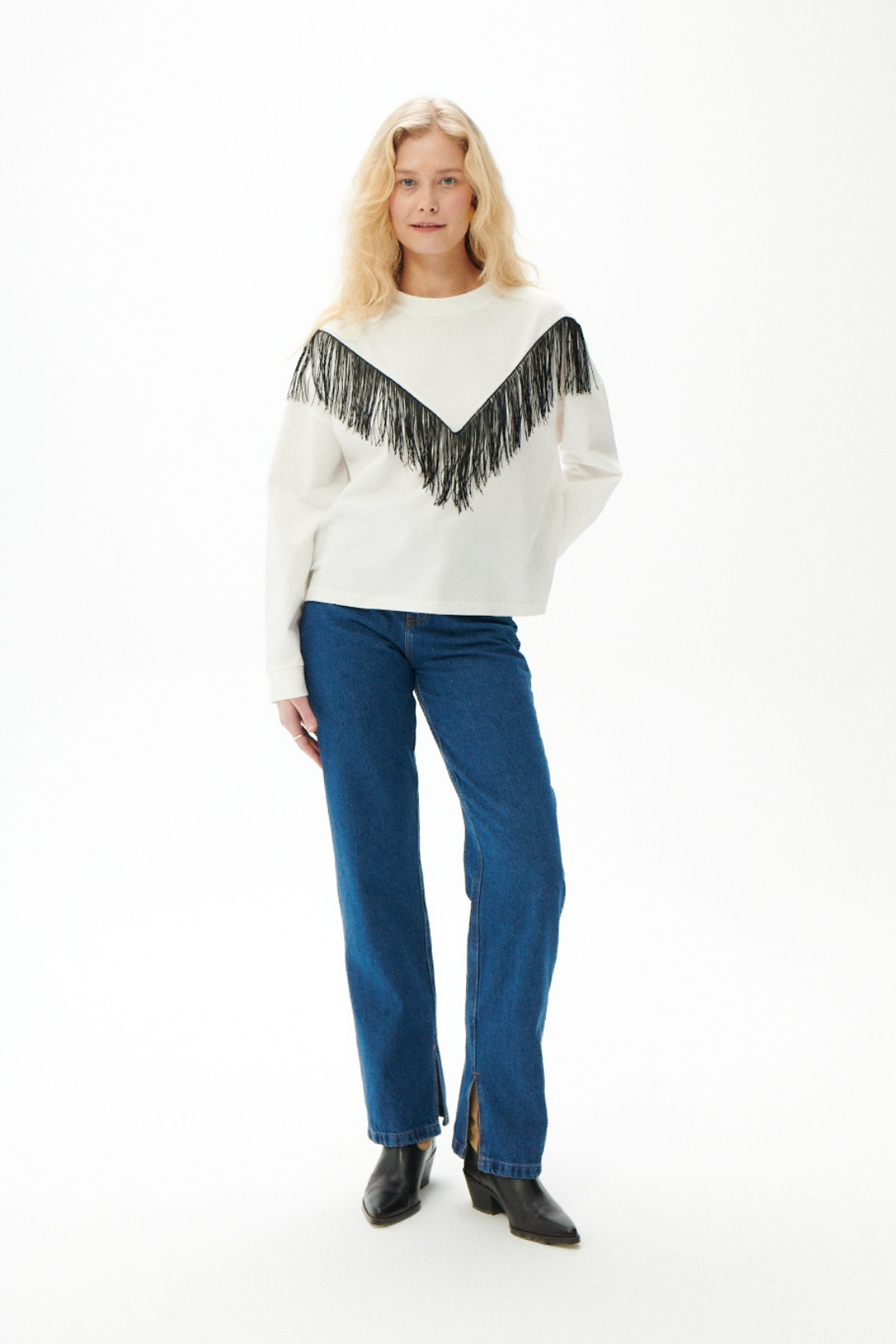 White Cowgirl Longsleeve