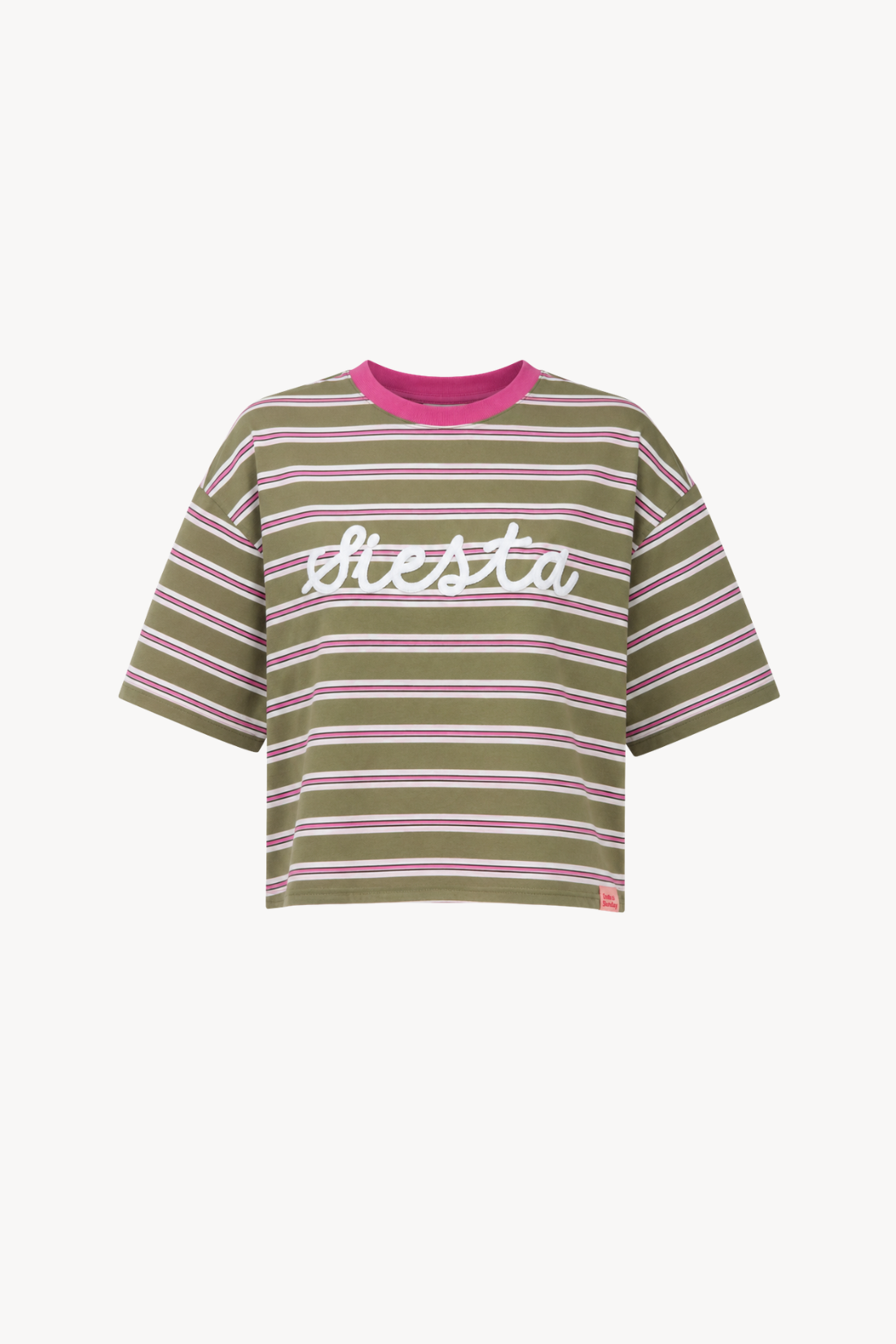 T-SHIRT SIESTA BOXY W PASKI
