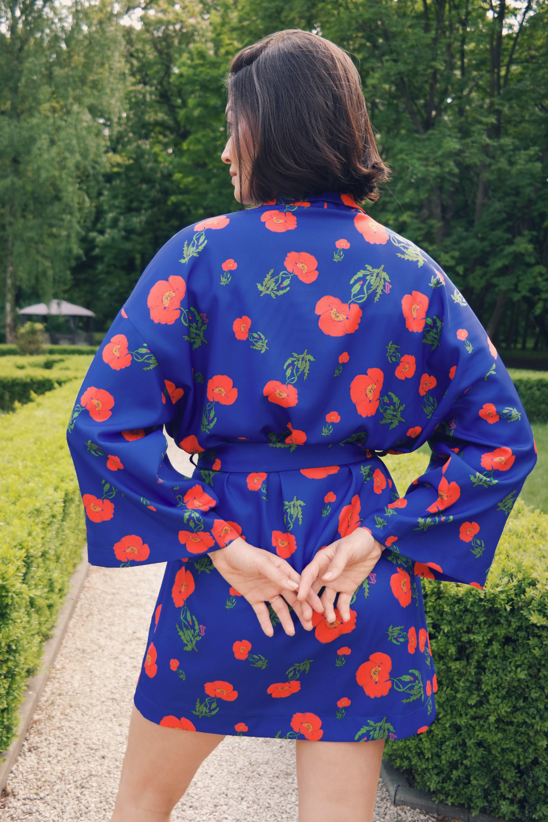 ESPERANZA RASPBERRY LINEN SHIRT