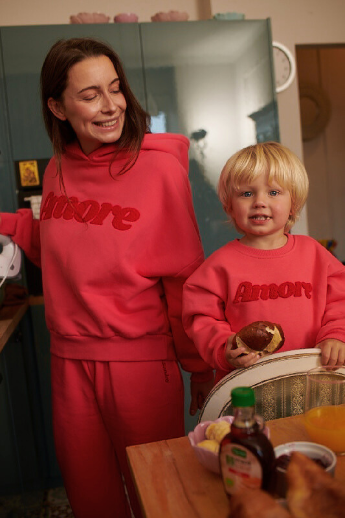 BLUZA AMORE RED MINI