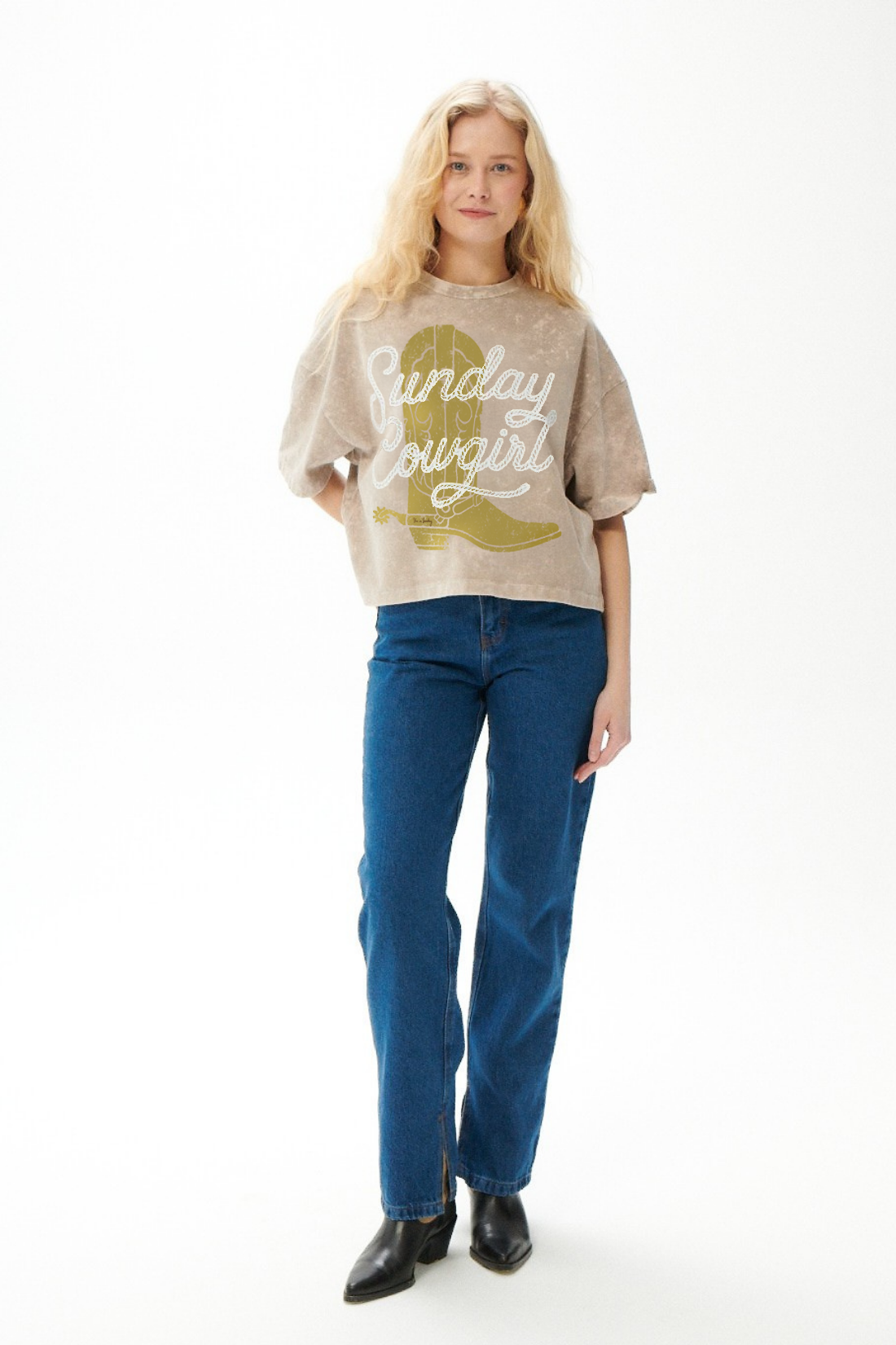 T-shirt Texas Beige