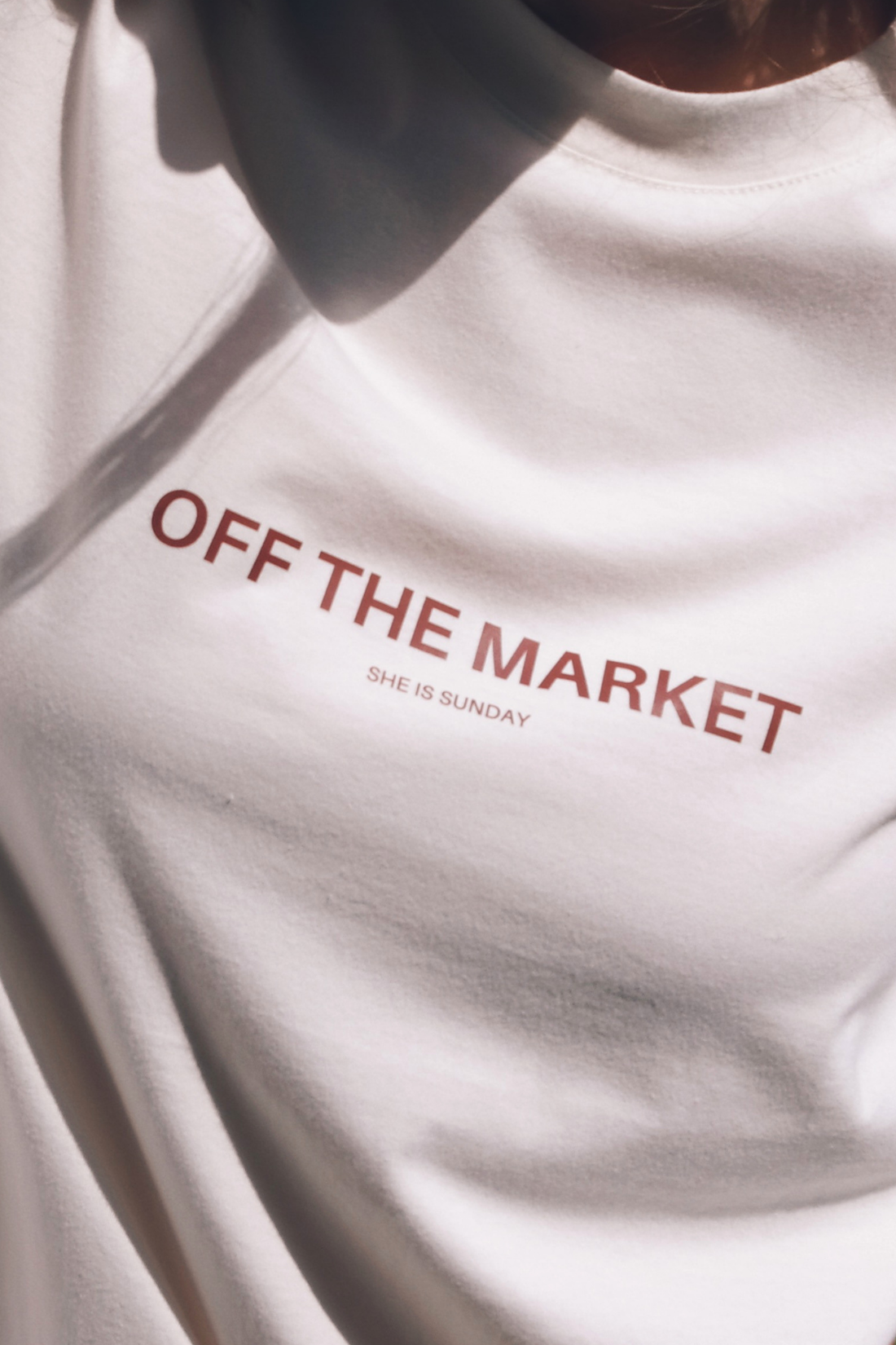 T-shirt CEO of Overthinking Ecru