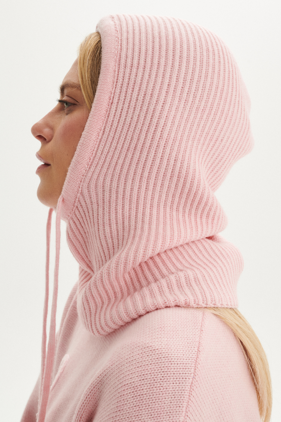 Pink Merino Balaclava