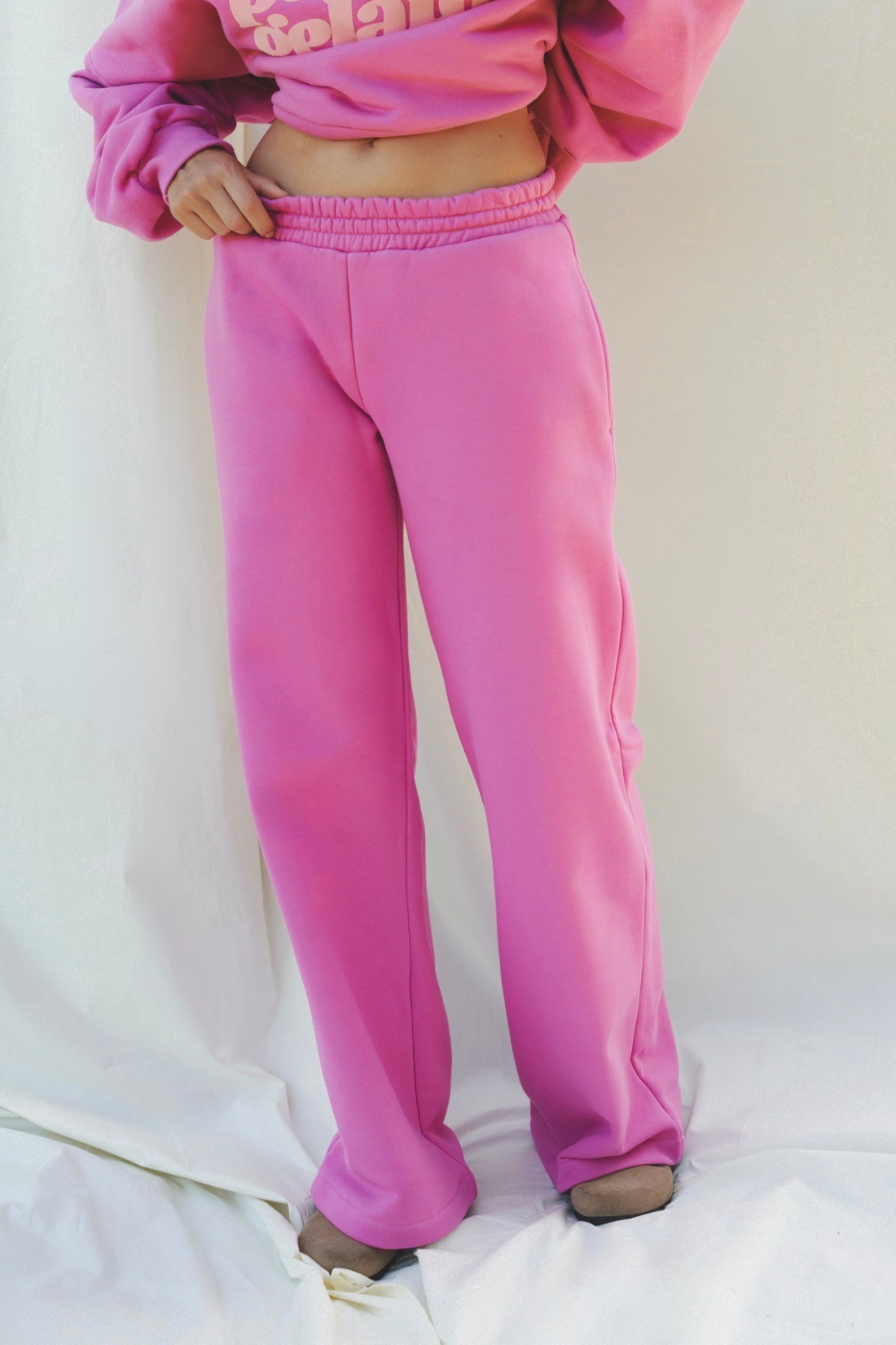 SIS Relaxed Pink Sweatpants