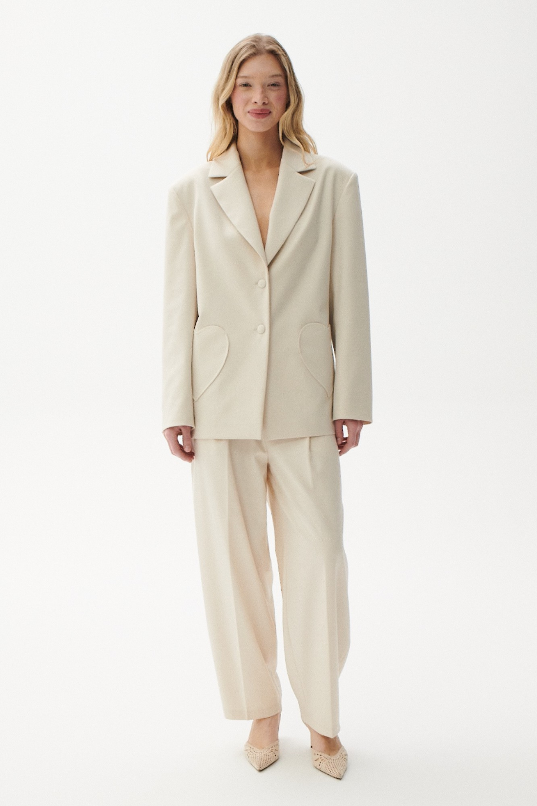 CELINE Cream Pants