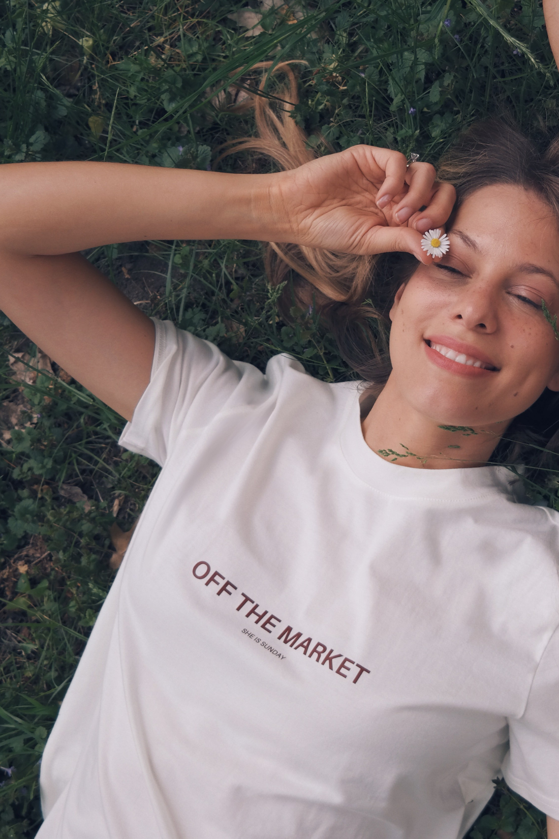 T-shirt CEO of Overthinking Ecru
